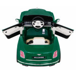 Elektrické autíčko - Bentley Mulsanne  - zelené 